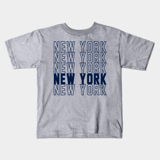 New York Kids T-Shirt by Throwzack